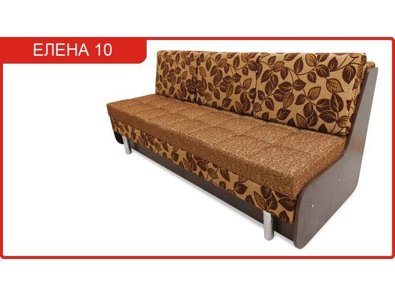 кухонный прямой диван елена 10 в Тамбове