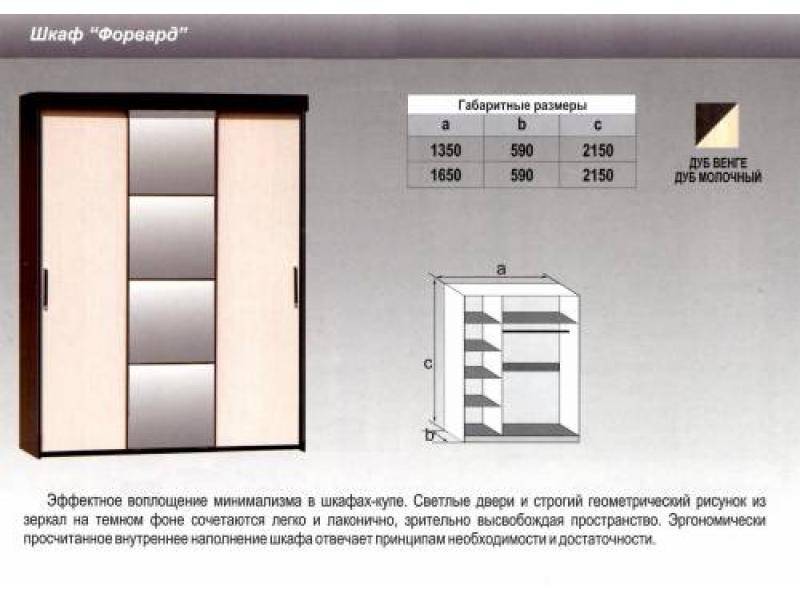 шкаф - купе форвард в Тамбове