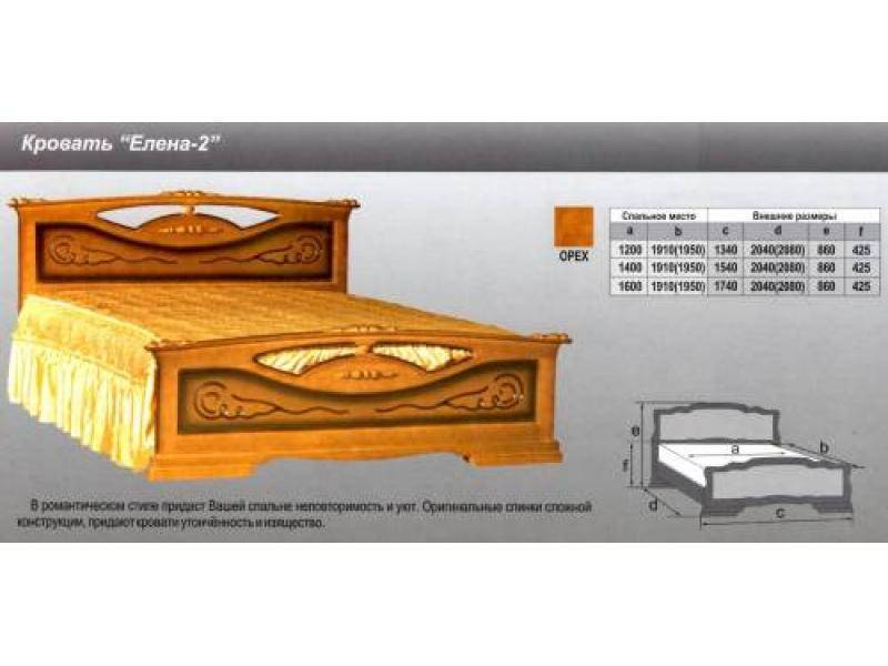 кровать елена 2 в Тамбове