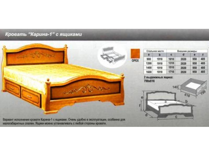 кровать карина 1 в Тамбове