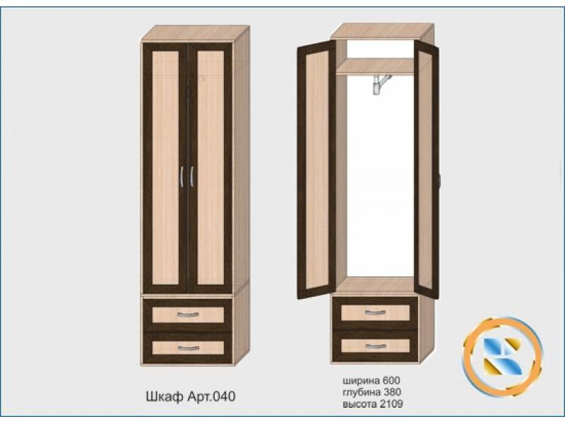 шкаф арт 040 в Тамбове