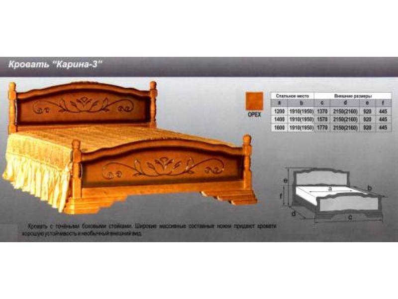 кровать карина 3 в Тамбове