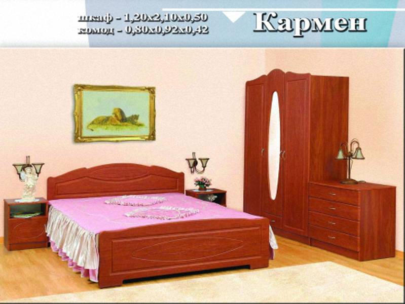 спальный гарнитур «кармен» в Тамбове