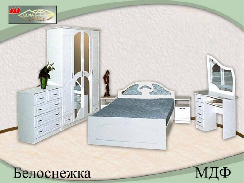 спальня белоснежка (мдф) в Тамбове