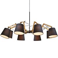 подвесная люстра arte lamp pinoccio a5700lm-8bk в Тамбове