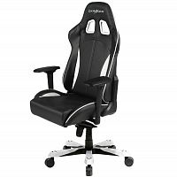 кресло геймерское dxracer king ks57 черно-белое в Тамбове