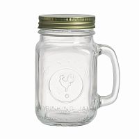 кружка с крышкой bormioli rocco drinking jar в Тамбове