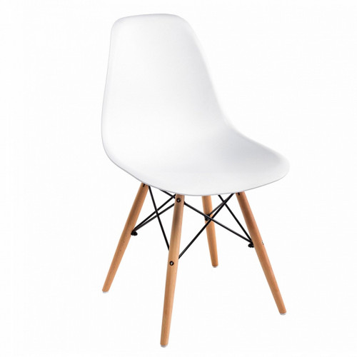 стул деревянный eames pc-015 white в Тамбове