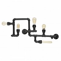 потолочная люстра ideal lux plumber pl5 nero в Тамбове