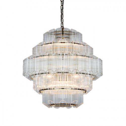 люстра vittoria 10a clear от delight collection прозрачная в Тамбове