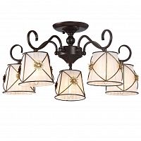 потолочная люстра arte lamp 72 a5495pl-5br в Тамбове