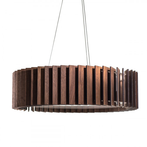 люстра ротор шпон ореха d45 коричневая в Тамбове