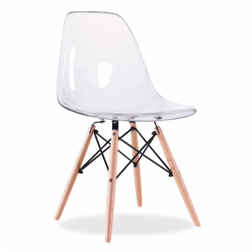 стул деревянный pc-015 прозрачный (eames style) в Тамбове