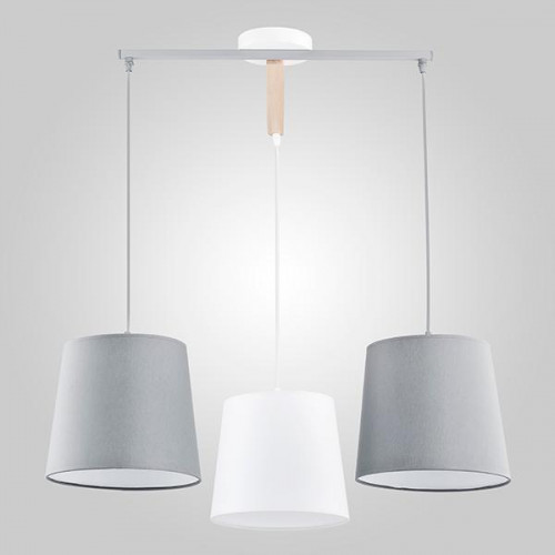 подвесная люстра tk lighting 1279 balance серая в Тамбове