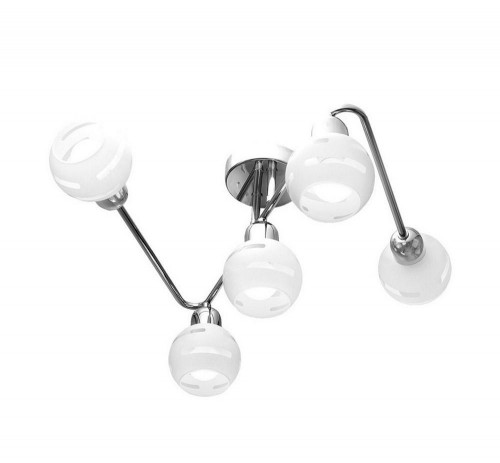 потолочная люстра idlamp agostina 361/5a-whitechrome в Тамбове