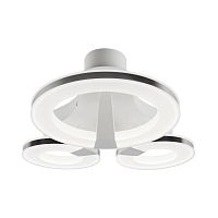 потолочный светодиодный светильник idlamp jenevra 397/3pf-ledwhitechrome в Тамбове