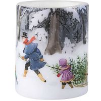свеча большая elsa beskow рождественское дерево, 12х10 см в Тамбове