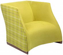 кресло vivienne armchair yellow checkerboard в Тамбове