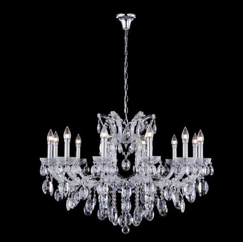 подвесная люстра crystal lux hollywood sp12 chrome в Тамбове