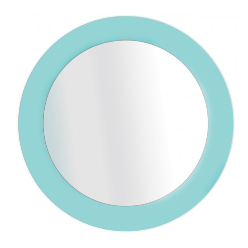 зеркало круглое голубое sheer tiffany в Тамбове