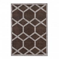 ковер ashton cocoa 150x220 коричневый в Тамбове