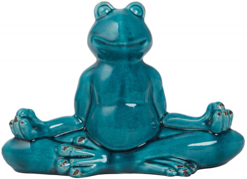 декор frog blue meditation в Тамбове