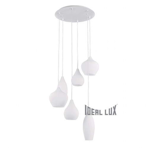 подвесная люстра ideal lux soft sp6 bianco в Тамбове