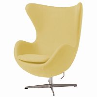 кресло egg chair желтое в Тамбове