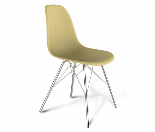 стул dsr бежевый s37 (eames style) в Тамбове