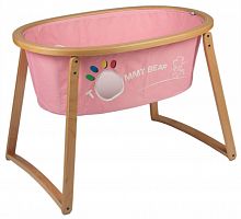деревянная люлька с розовой колыбелью sleep up в Тамбове