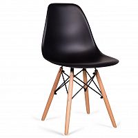 стул деревянный pc-015 черный (eames style) в Тамбове