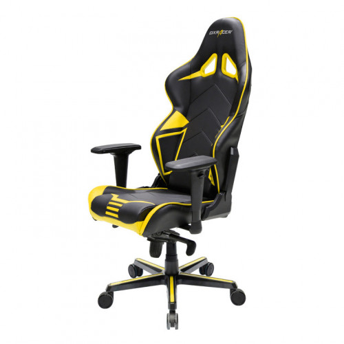 кресло геймерское dxracer racing rv131 черно-желтое в Тамбове