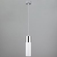 подвесной светильник eurosvet double topper 50135/1 led хром/белый в Тамбове