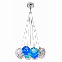 люстра bocci blue 10 прозрачное, голубое, пепельное стекло в Тамбове