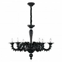 подвесная люстра ideal lux ca rezzonico sp6 nero в Тамбове