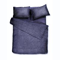 комплект постельного белья decoflux сатин семейный indigo dots в Тамбове