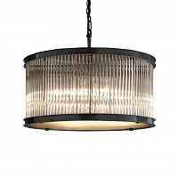 люстра essex crystal 65 черное основание, прозрачное стекло в Тамбове