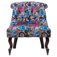 кресло мягкое amelie french country chair бабочки в Тамбове