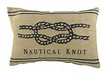 подушка с морским узлом nautical knot natural в Тамбове