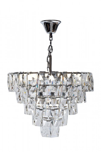 люстра серебро crystal d60x28 см в Тамбове
