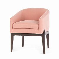 кресло copeland dining chair розовое в Тамбове