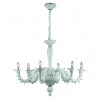 подвесная люстра ideal lux ca rezzonico sp6 bianco в Тамбове