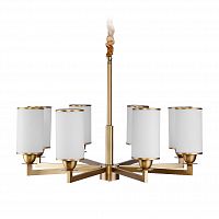 люстра brch9040-8 от delight collection белая/золото в Тамбове