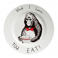 тарелка what i leave - you eat в Тамбове