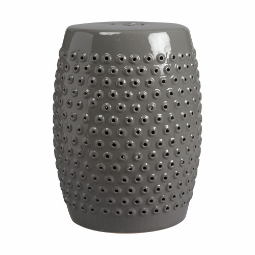 керамический столик-табурет cutwork garden stool серый в Тамбове