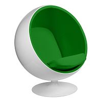 кресло eero aarnio style ball chair зеленое в Тамбове