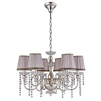 подвесная люстра crystal lux alegria sp6 silver-brown в Тамбове