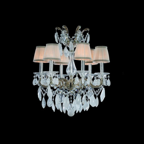 люстра md1102748-6b chrome от illuminati бежевая, хром в Тамбове