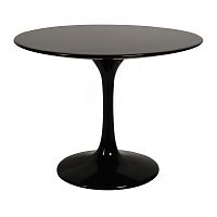 стол журнальный eero saarinen style tulip table черный в Тамбове