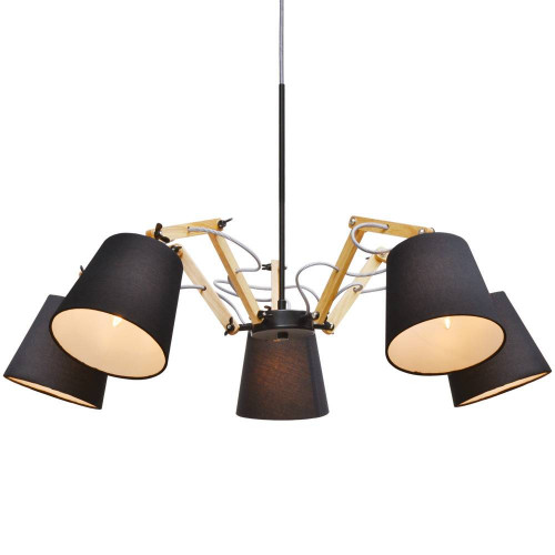 подвесная люстра arte lamp pinoccio a5700lm-5bk в Тамбове